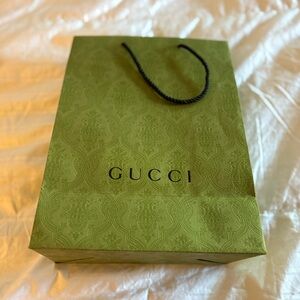 Gucci Olive Green Patterned Bag